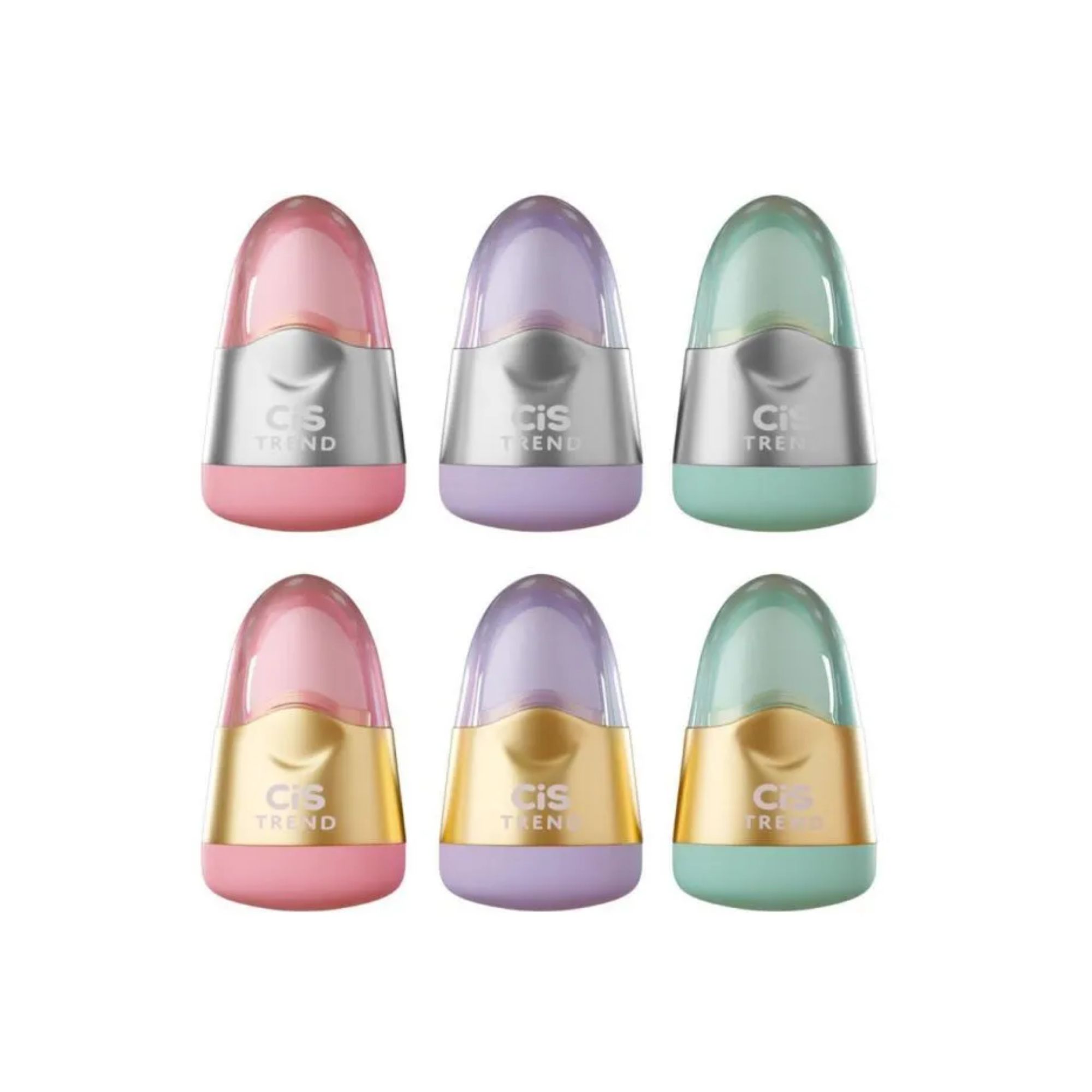 Apontador com Depósito + Borracha Trend 492 | Cis