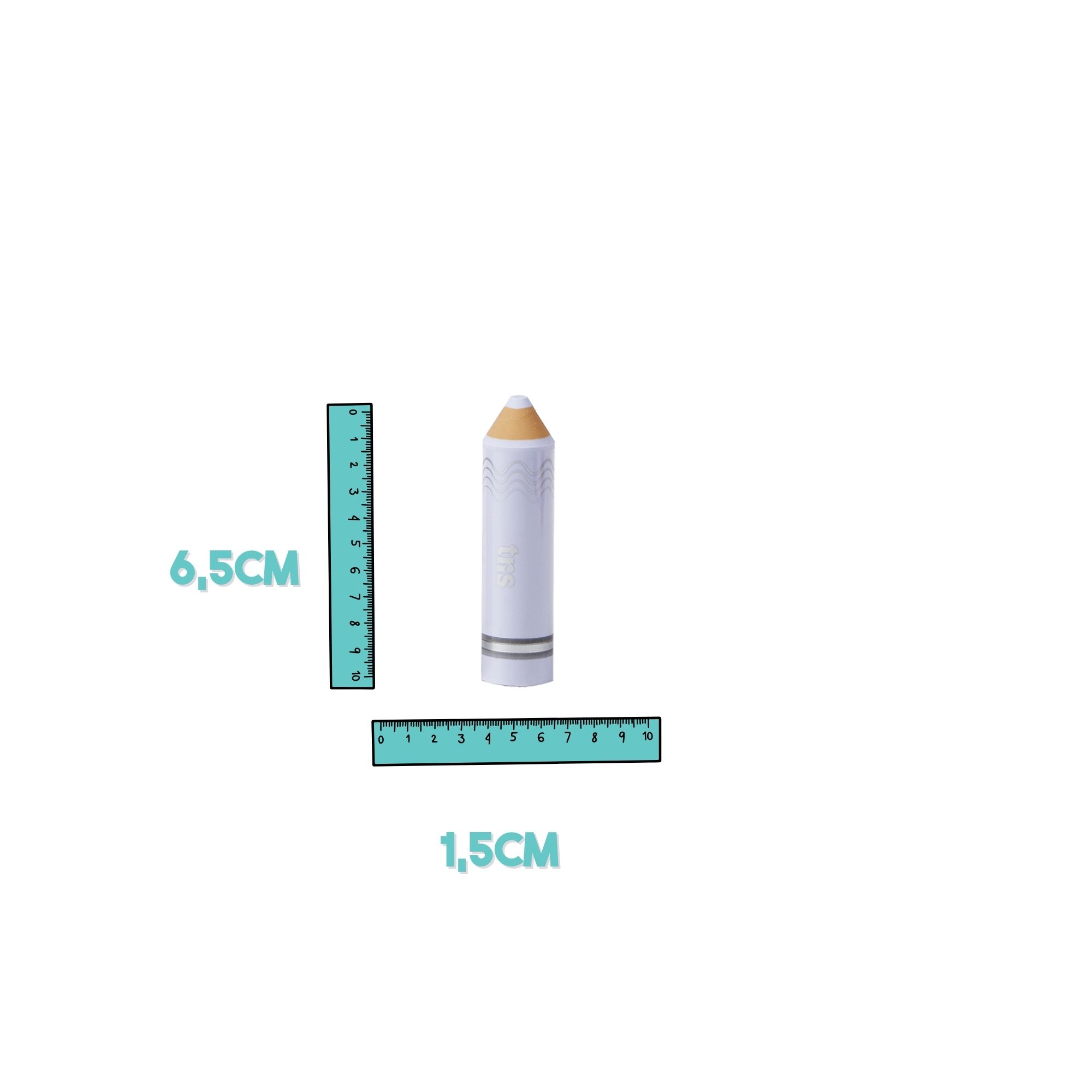 Borracha Com Formato Divertido de Lápis 6,5cm x 1,5cm | Tris