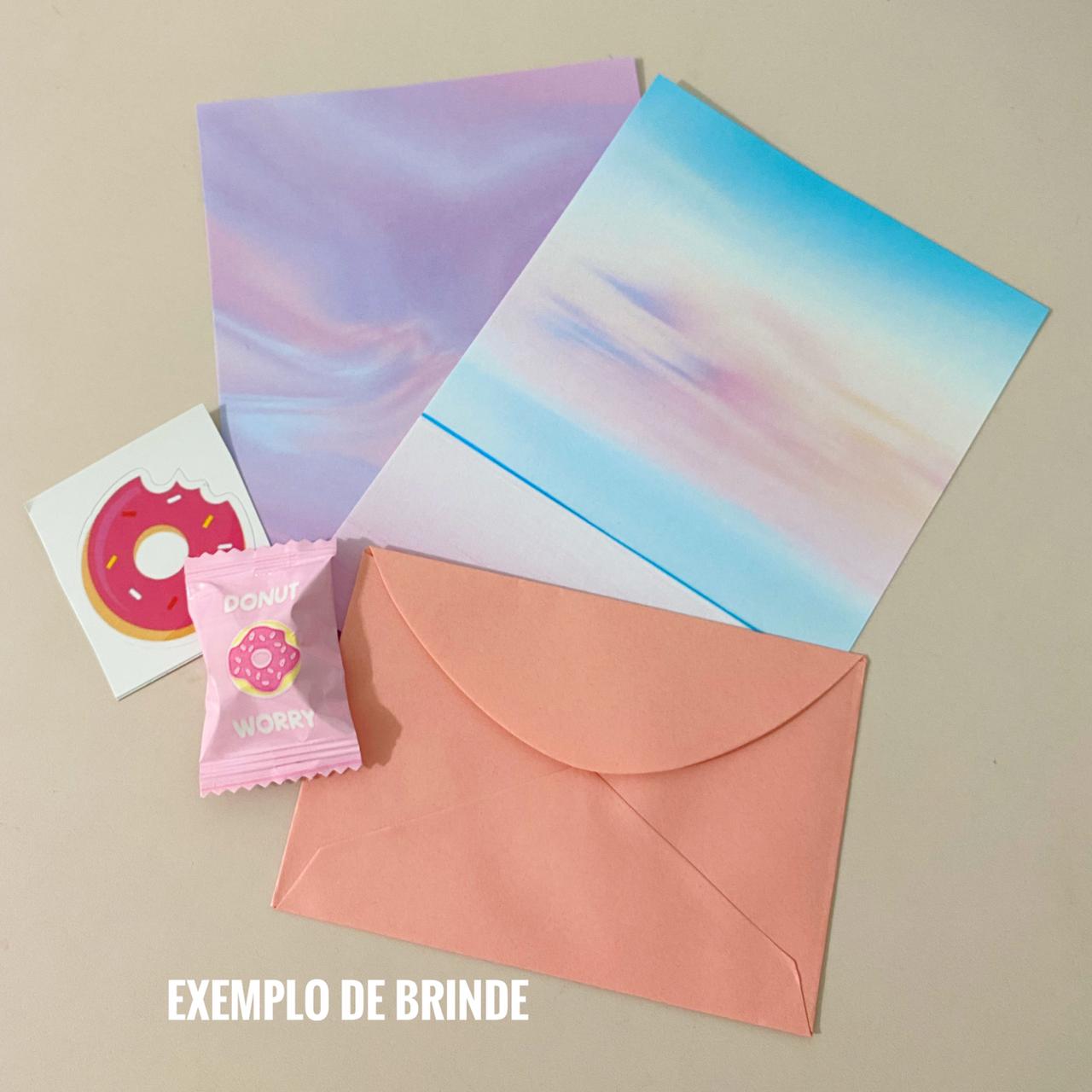 Caixa Surpresa PREÇO ESPECIAL | 8 itens de papelaria