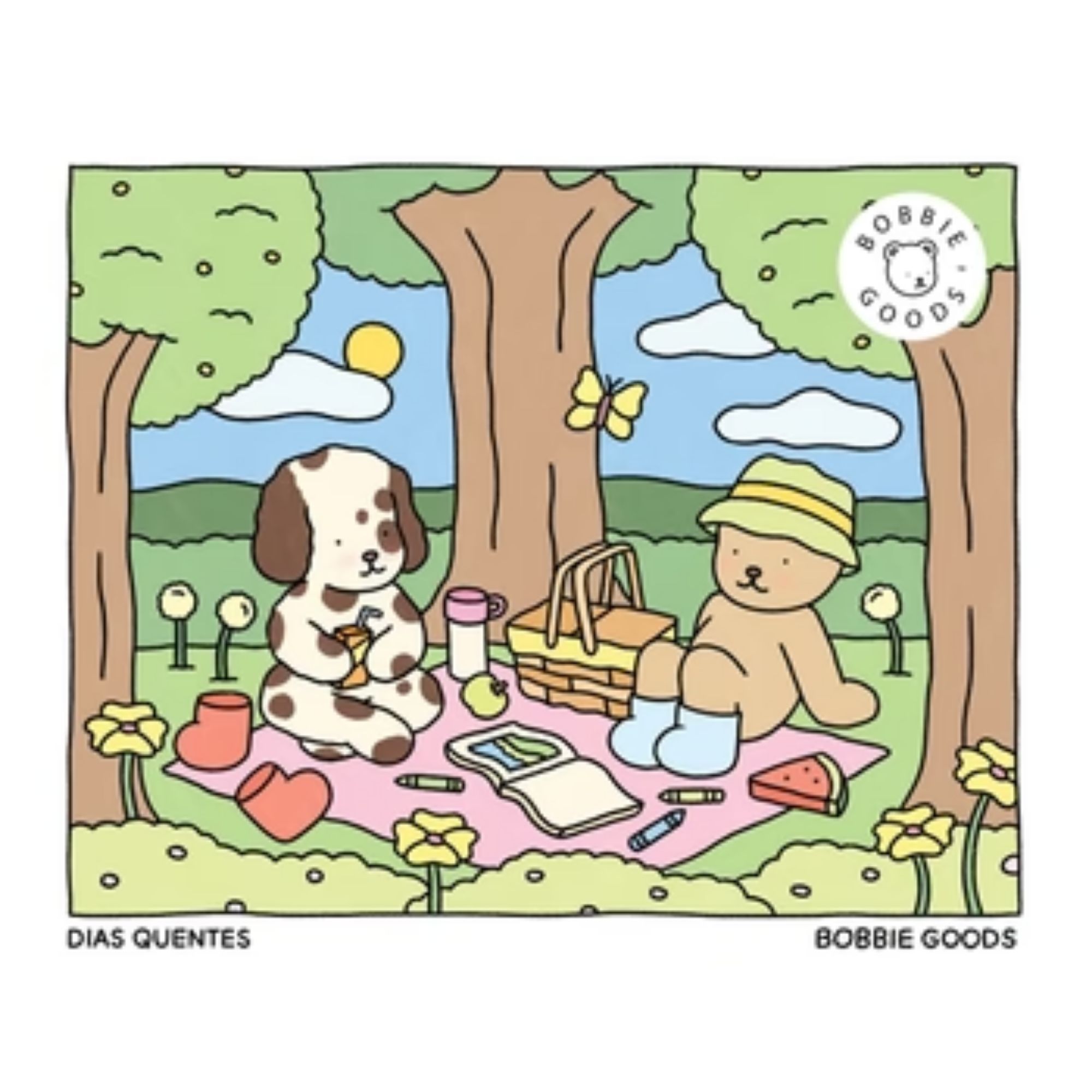 Livro de Colorir Bobbie Goods - Dias Quentes FEBRE DO MOMENTO | Harper Collins Brasil