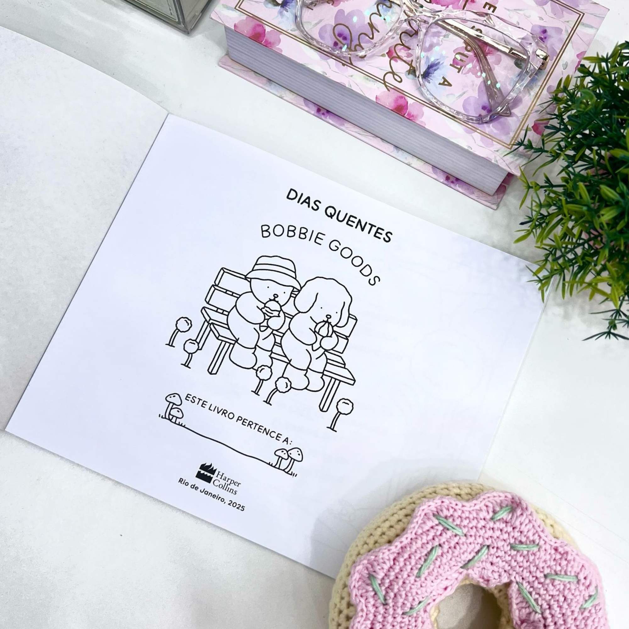 Livro de Colorir Bobbie Goods - Dias Quentes FEBRE DO MOMENTO | Harper Collins Brasil